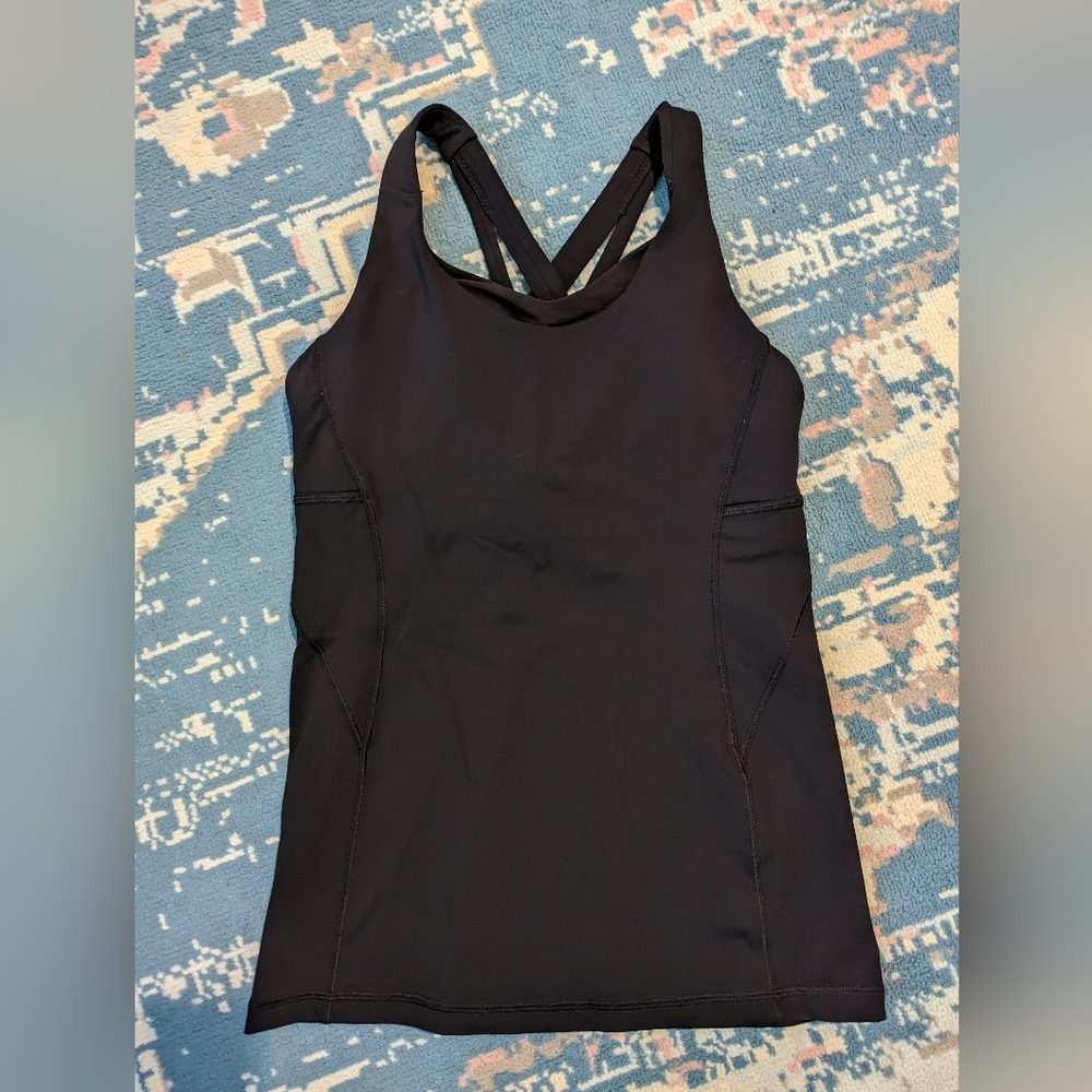 Lululemon Stash N Run Tank Size 8